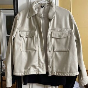 Faux Leather Jacket